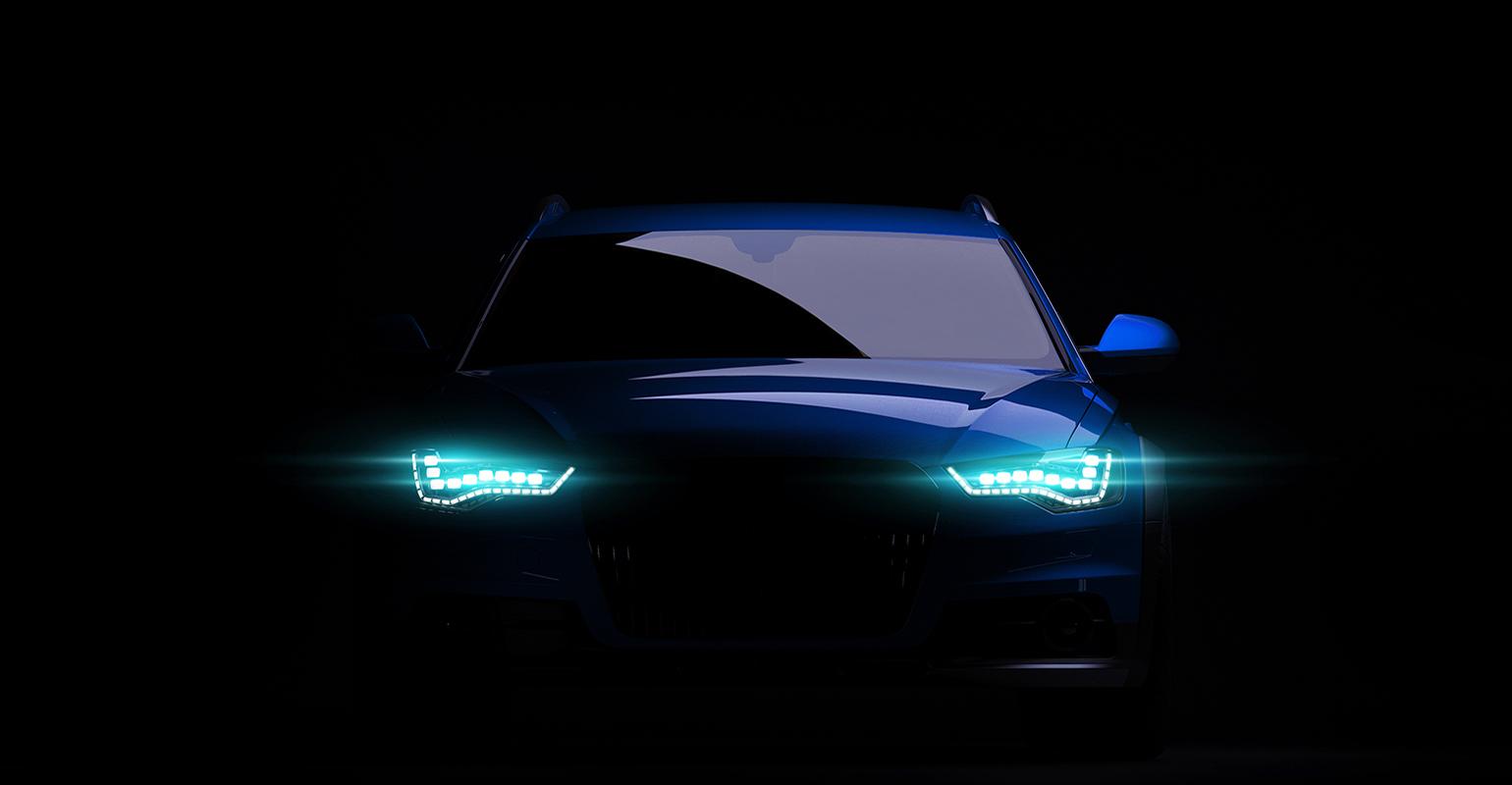 phares de voiture futuristes