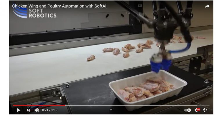 Tyson investit dans la technologie robotique de ramassage et d’emballage en vrac pour l’alimentation