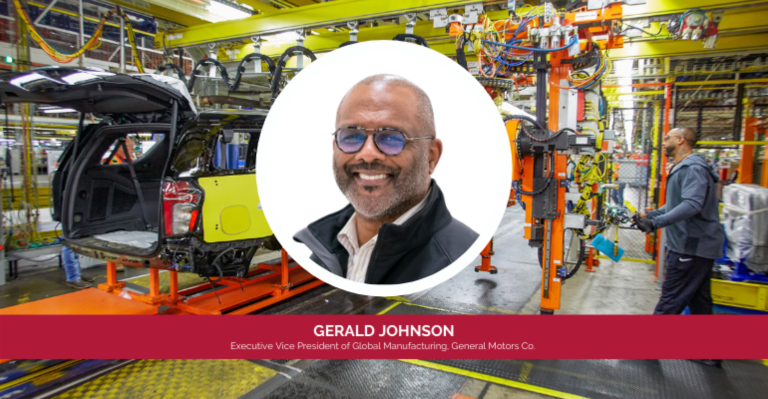 Gerald Johnson de General Motors est l’ingénieur noir de l’année