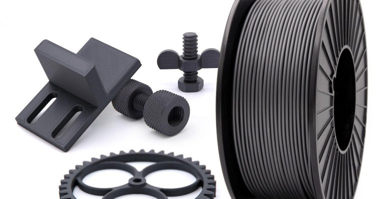 Pièces imprimées en 3D avec le filament Jabil PA0600 