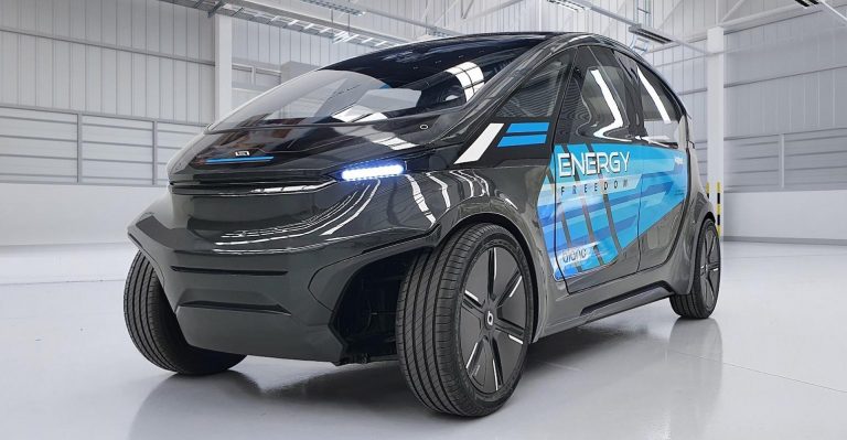 prototype de véhicule électrique à basse vitesse