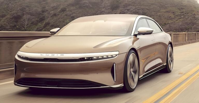 Notre premier trajet dans le Lucid Air EV