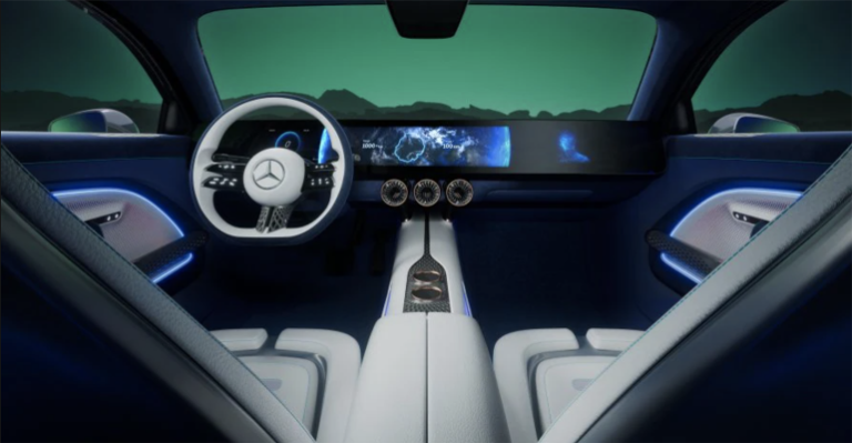 Le concept-car Mercedes reçoit un traitement soyeux et durable
