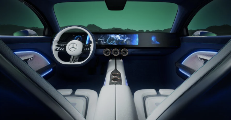 Le concept-car Vision EQXX