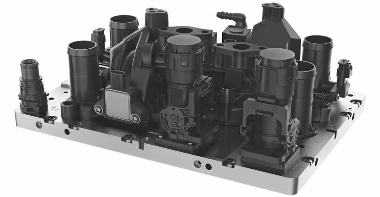 composants automobiles en plastique