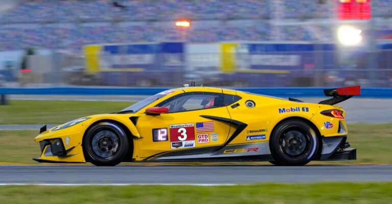 Les pneus de course Michelin survivent à Daytona Deep Freeze