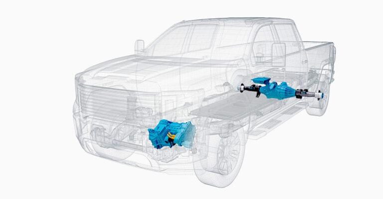 Magna cible les camionnettes électriques avec une transmission robuste